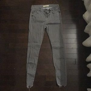 Gray topshop Leigh jeans